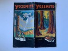 Vintage Yosemite National Park Booklet W photos California 1926 Auto Routes Maps