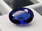 Natural 6 50 Ct Certified Ceylon Blue Sapphire Oval Cut Gemstone
