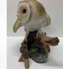 Barn Owl -   majestic Owls Of The Night    -hamilton Collection 1986 By Maruri