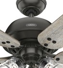 Hunter Fan 52 In Traditional Noble Bronze Ceiling Fan With Pull Chain And Light