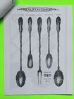 Photocopy Towle Old English Sterling Silver Flatware Catalog 32 Pages C  1911 