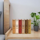 Faux Book Storage Box European Style Bronzing Retro Decorative Book random Color