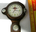 Harley Pocket Watch Vintage Collectible Old Hd Motorcycle Memorabilia- Works