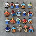 Fisher-price Geotrax Lot  20  Figure Construction Workers Fireman Loggers Cowboy