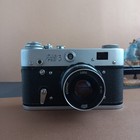 Film Camera 35mm Fed 3 Rangefinder  Vintage Ussr Tested   Working Leica M39 Used