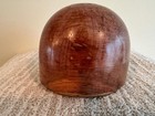 Unique Round Crown   millinery Wood Block Hat Making  form mold brim