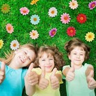 500 Pcs Faux Daisy Flower Heads Silk Artificial Sunflower Heads For Wedding