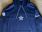Nwt Dallas Cowboys Sideline Jersey Men s Nike Drifit Nfl Pullover Hoodie Size Xl