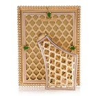 Jay Strongwater - Frame - Lucas Stone Edge 5  X 7  Frame - Flora