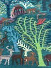 South American Large Wool Woven Tapestry Rug