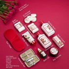 Christmas Gift For Women -red Rose Gift Basket  35 Piece Stress Relief Spa Kit
