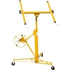 11 Ft drywall Panel Hoist Jack Caster Construction Lockable Tool 65044