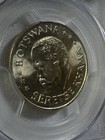 1966 Botswana 50 Cents Graded Ms 66 By Pcgs