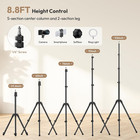T270 Light Stand - 8 8ft 270cm Adjustable Photography Light Stand Tripod  Alumin