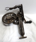 Antique Sinclair Scott Co Peach Apple Peeler Rotary Knife Parer Tool Hand Crank