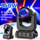 150w Led Beam Moving Head 18 Prisms 8gobo Dj Stage Light Dmx512 With Flight Case
