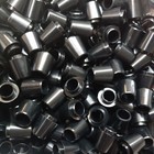 60x Prem Golf Ferrules  335 Solid Black collared  14mm Quality Lot f12 