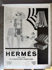 Vintage Hermes Magazine Ad  swimwear   1929 Illustrated By Reynaldo Luza