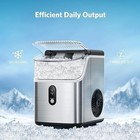 Nugget Ice Makers Countertop Soft Chewable Pellet Ice Machine