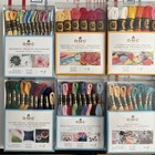 Dmc Embroidery Floss   Tapestry Wool  - Lot Of 11 Boxes   3 Tins - New C78
