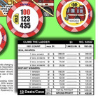 Pull Tab Tickets - Chip Tickets  - Game -holder - Climb The Ladder