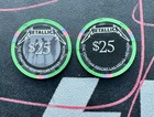   25  Metallica Band Venetian  25 Casino Chip October 2026 Las Vegas