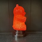 Red Plastic Gummy Bear 8    Night Light Mood Lamp