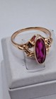 Really Beautiful Last Century  Ruby Gold 14k Ring Stamp 583 Royal Ussr Antique