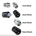 8mm Chrome Plastic Led Bezel Holder Panel Display Fast From Usa 50 Pieces