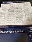 Denver Broncos 2018 Wall Calendar Nfl Nflpa Turner Licensing Used Size 12 X 12