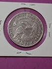 1826 Capped Bust Half Dollar  Vf Condition  Cleaned  Nice Overall