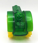 John Deere Tractor Christmas Holiday Ornament Plastic Green An Yellow