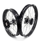 For Cf Moto 450mt 2024-2026 - Kke 1 85 21 2 5 18 Cush Drive Wheels Black Nuts