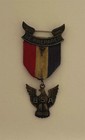 Bsa Boy Scout Eagle Scout Sterling Silver Badge Robbins Type 2a 1930 W Case Rare