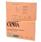 Cora The Comfort Fit 100  Certified Organic Cotton Tampons  32 Counts - 2 Pack
