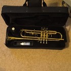 Eastar Bb Trumpet Gold Lacquered 3-piston Valves W  Case Mouthpiece