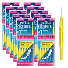Interdental Brushes For Medium Gaps - 100 Pack Size 3  Yellow - Oral Care Tool