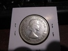 Canada 1961 - 50 Cent Half Dollar Canadian Coin - 80  Silver