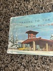 Vtg 1960 Winter Olympics Flying A Map Brochure Gas Oil Squaw Valley California