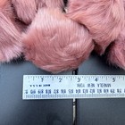 Lot Of Hard To Find Mauve Faux Fur Pom Poms