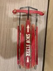 Flexible Flyer    super Steering    Wooden Snow Sled By S l Allen   Co Vintage