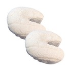 Ultra-soft Fleece Massage Table Face Cradle Cover Set - Universal Fit  Washable 