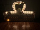 Vintage Light-up Prime Burger  Advertising Sign