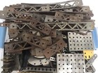 Lot Of 10  Pounds Of Vintage Erector Set Parts A  read 