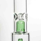 12 Inch Green Hookah Water Smoking Pipe Glass Bong Beaker Bubbler Ice Catcher