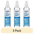  3 Pack  Equate Streak-free Lens Cleaner 8 Oz Spray Bottle  All Lens Types