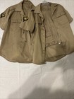 Vintage 1950s Us Army Khaki Uniform Set  2 Medium Shirts And 2 34x31 Trousers