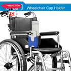 Accmor 2-in-1 Wheelchair Cup Holder  Walker Holder With Large  Black Blue