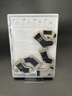 Stampin    Up  Stitched Stockings Christmas Rubber Stamp Set Holiday Used