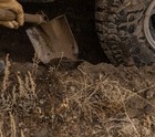 Dredge Folding Shovel- Keep Your Vehicle And Camp Moving Designed To Fold And Go